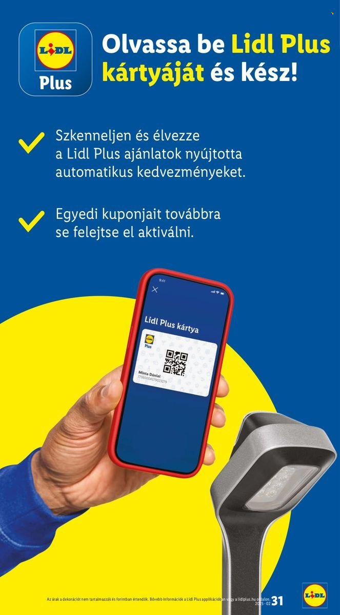 Lidl akciós újságok - 2025.01.09 - 2025.01.15. Oldal 31
