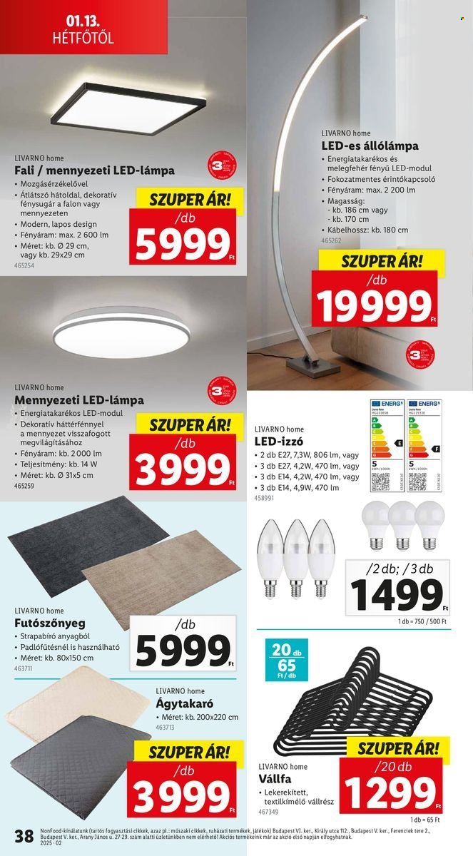 Lidl akciós újságok - 2025.01.09 - 2025.01.15. Oldal 38