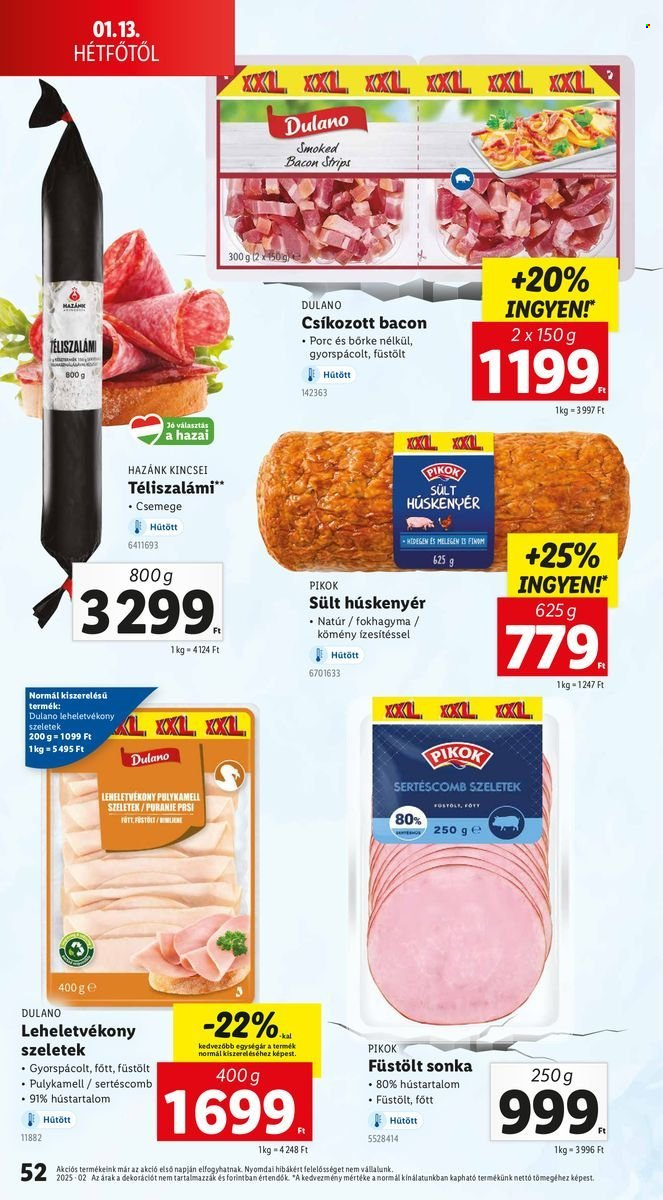 Lidl akciós újságok - 2025.01.09 - 2025.01.15. Oldal 52