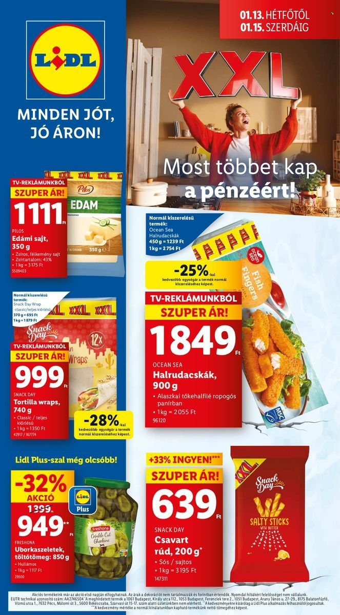 Lidl akciós újságok - 2025.01.09 - 2025.01.15. Oldal 60