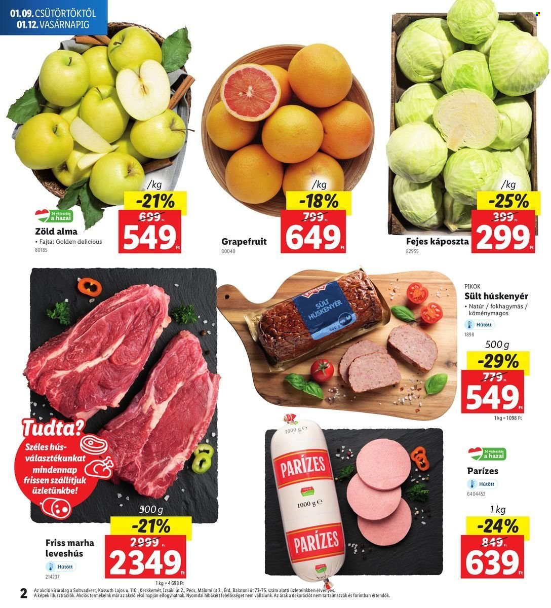 Lidl akciós újságok - 2025.01.09 - 2025.01.12. Oldal 2