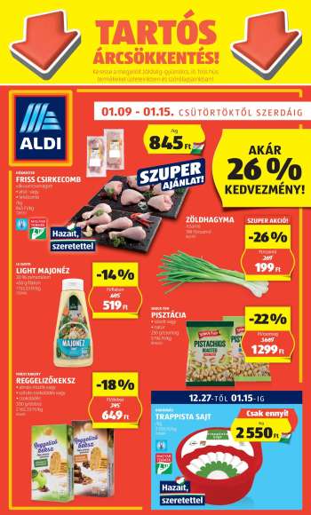Újság Aldi - 2025.01.09 - 2025.01.15.