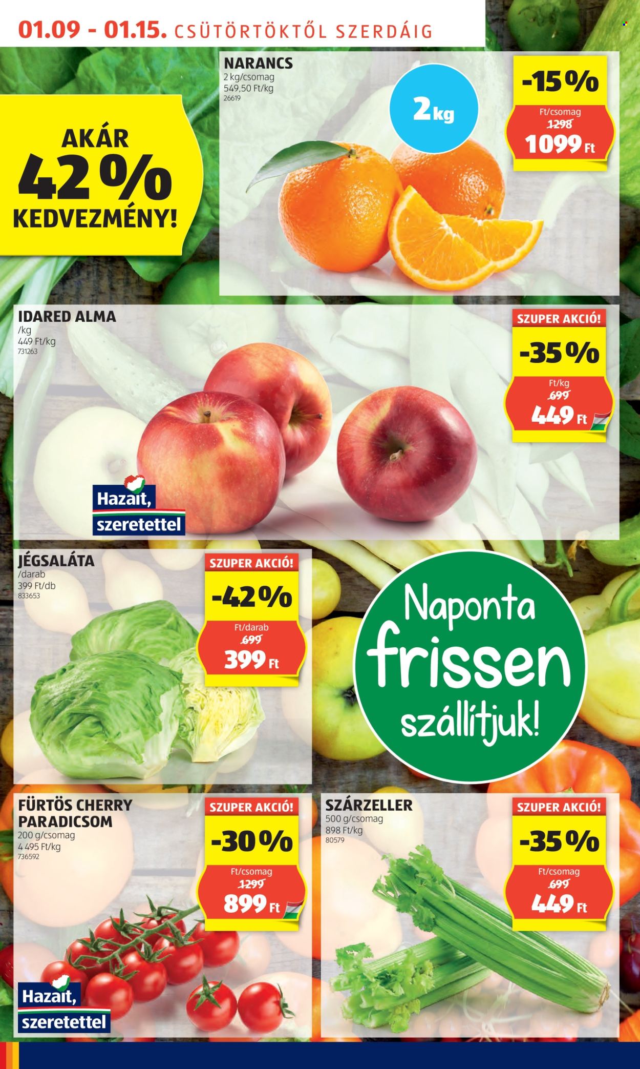 Aldi akciós újságok - 2025.01.09 - 2025.01.15. Oldal 4