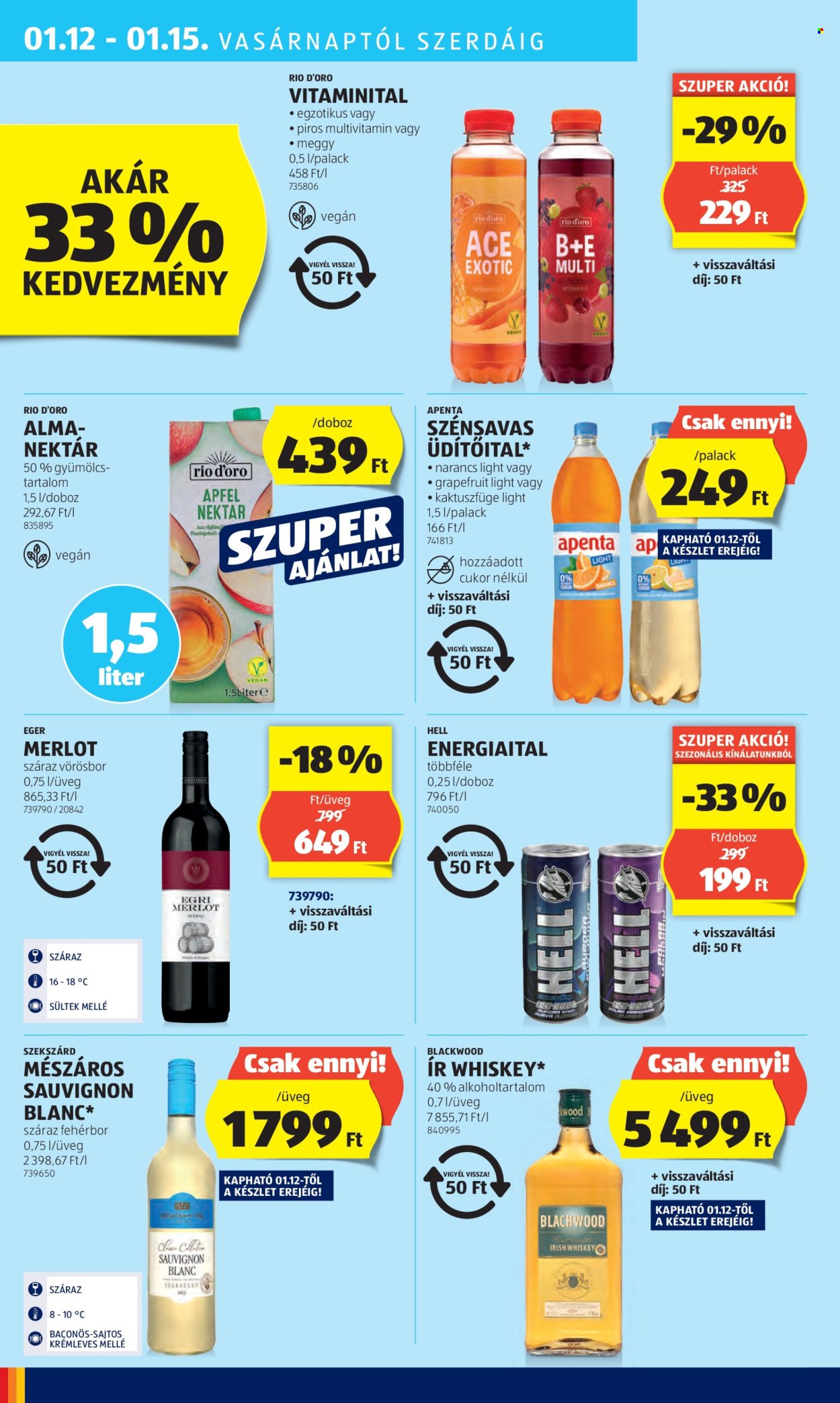 Aldi akciós újságok - 2025.01.09 - 2025.01.15. Oldal 36