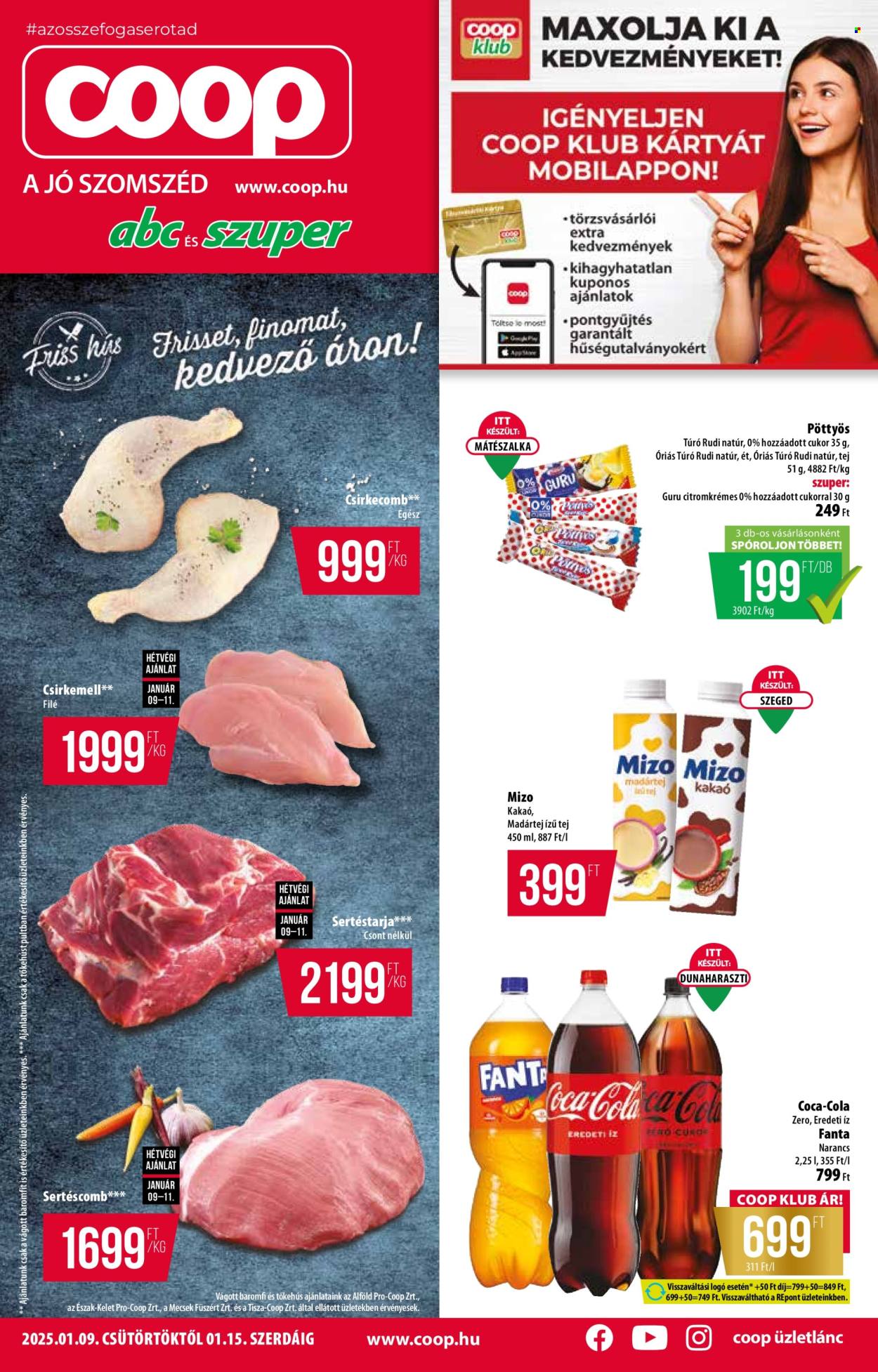 Coop akciós újságok - 2025.01.09 - 2025.01.15. Oldal 1