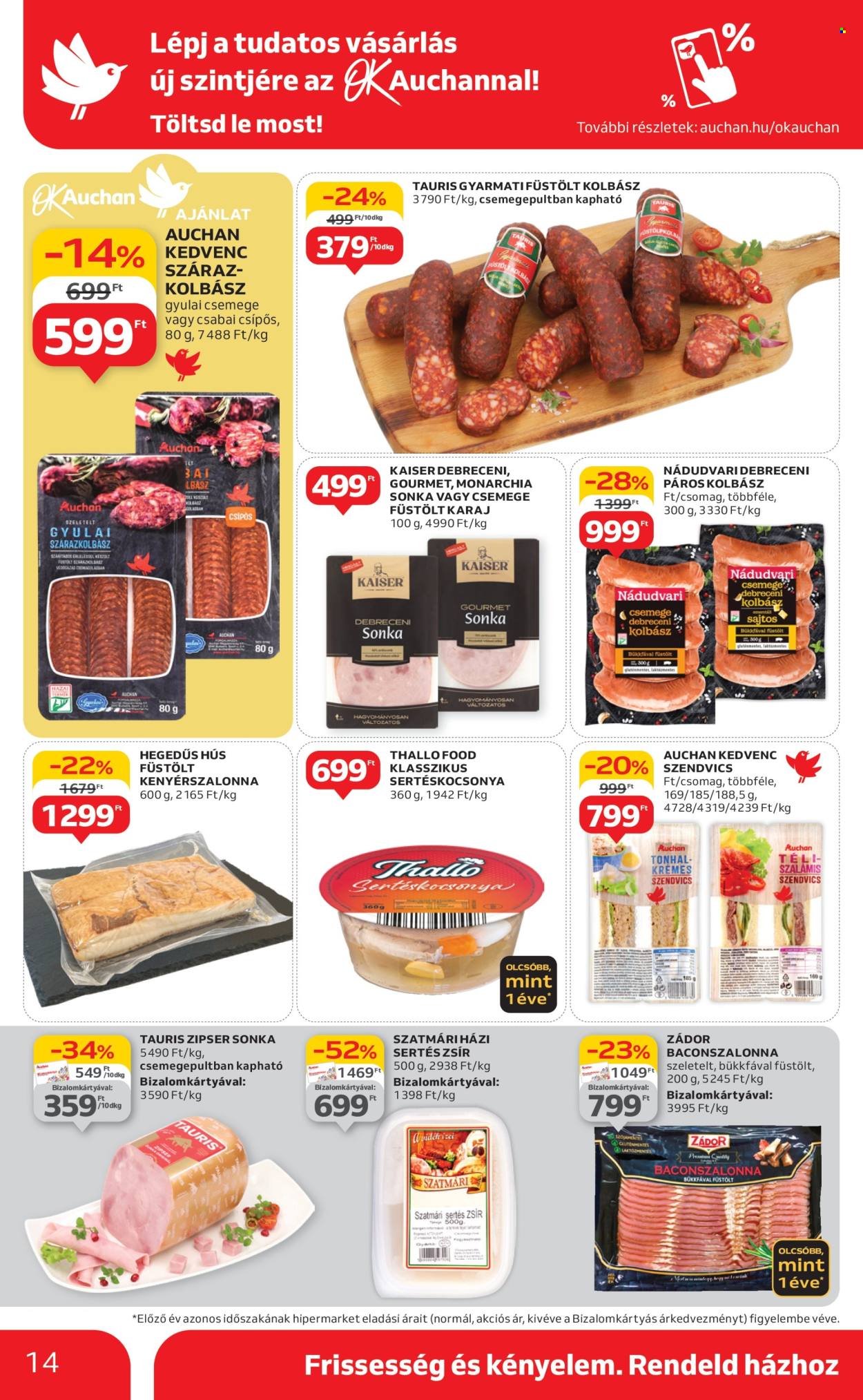 Auchan akciós újságok - 2025.01.09 - 2025.01.15. Oldal 14