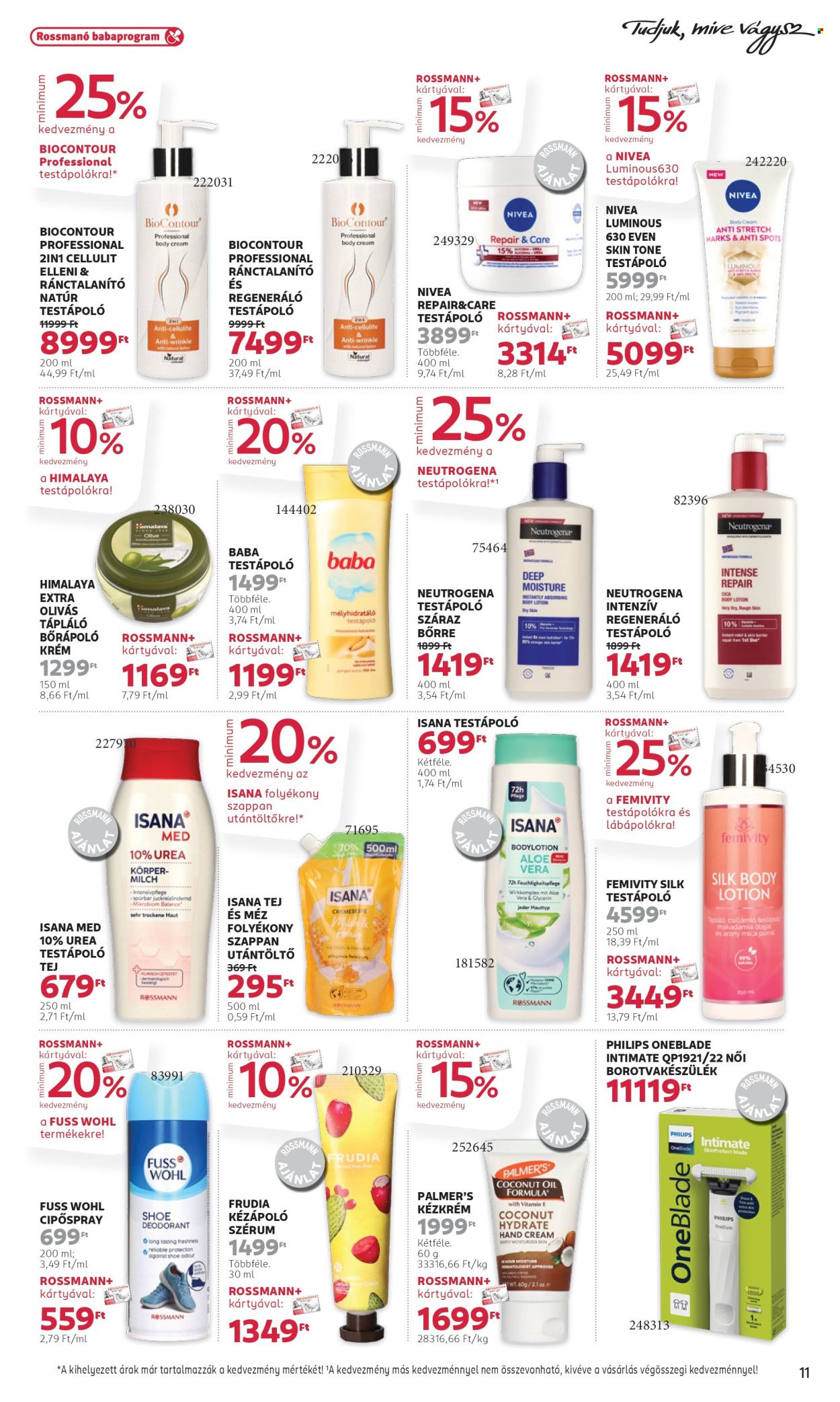 Rossmann akciós újságok - 2025.01.13 - 2025.01.24. Oldal 11