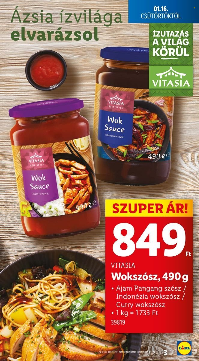 Lidl akciós újságok - 2025.01.16 - 2025.01.22. Oldal 3