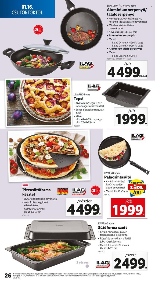 Lidl akciós újságok - 2025.01.16 - 2025.01.22. Oldal 26