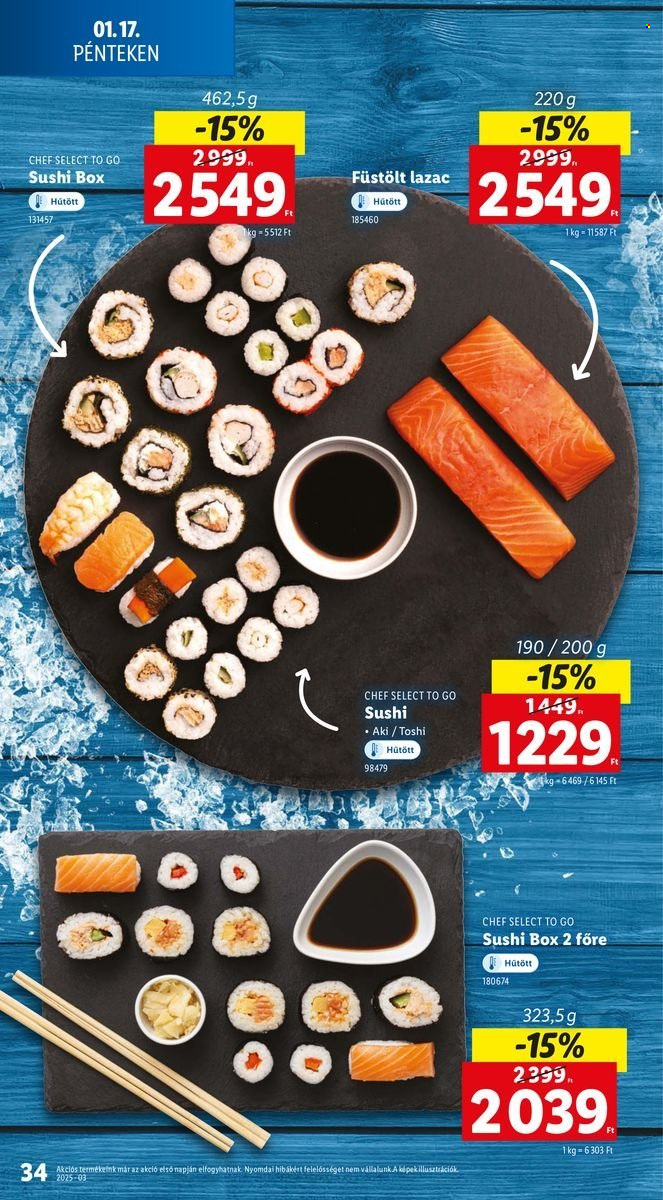 Lidl akciós újságok - 2025.01.16 - 2025.01.22. Oldal 34