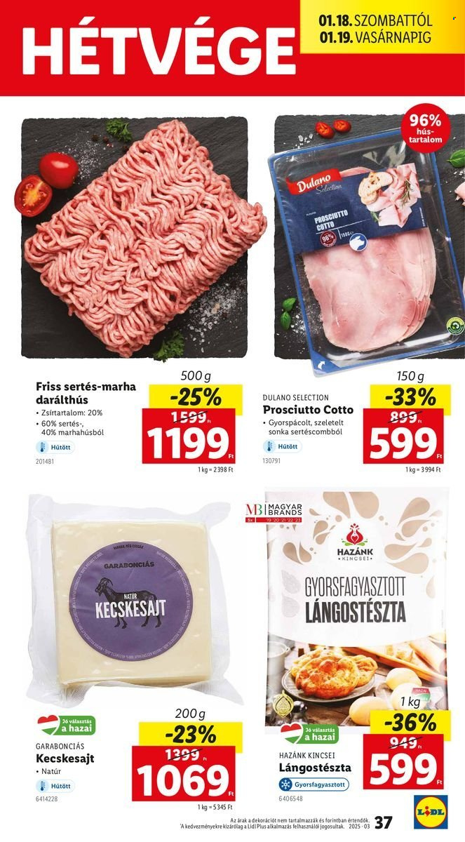 Lidl akciós újságok - 2025.01.16 - 2025.01.22. Oldal 37