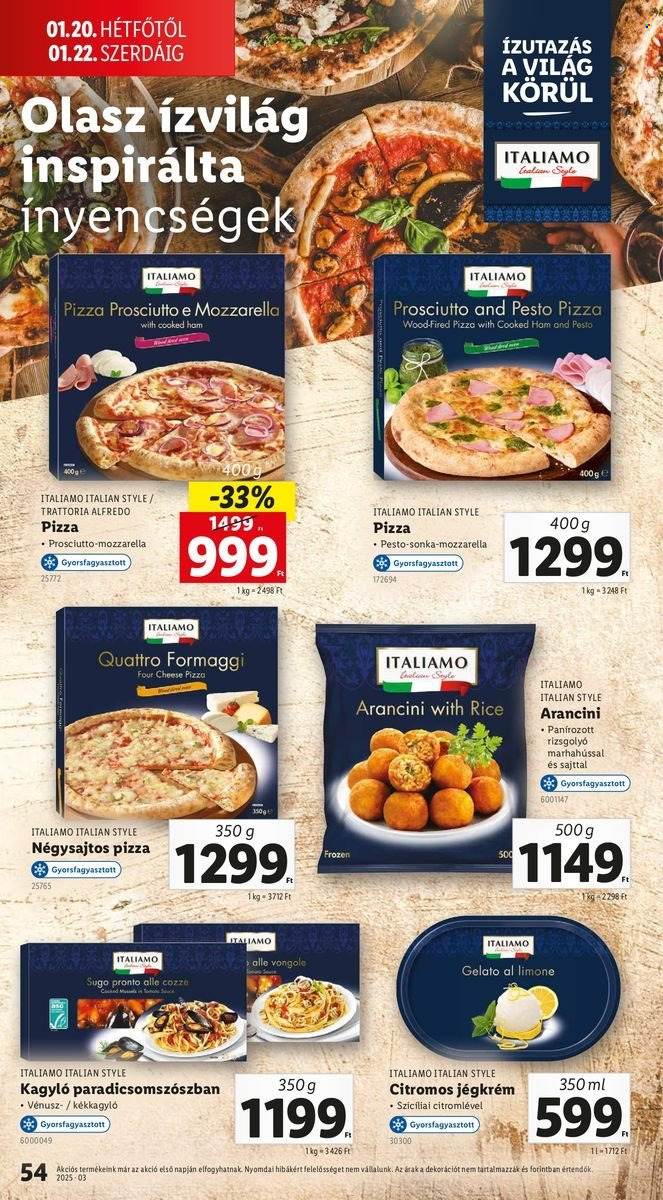 Lidl akciós újságok - 2025.01.16 - 2025.01.22. Oldal 54