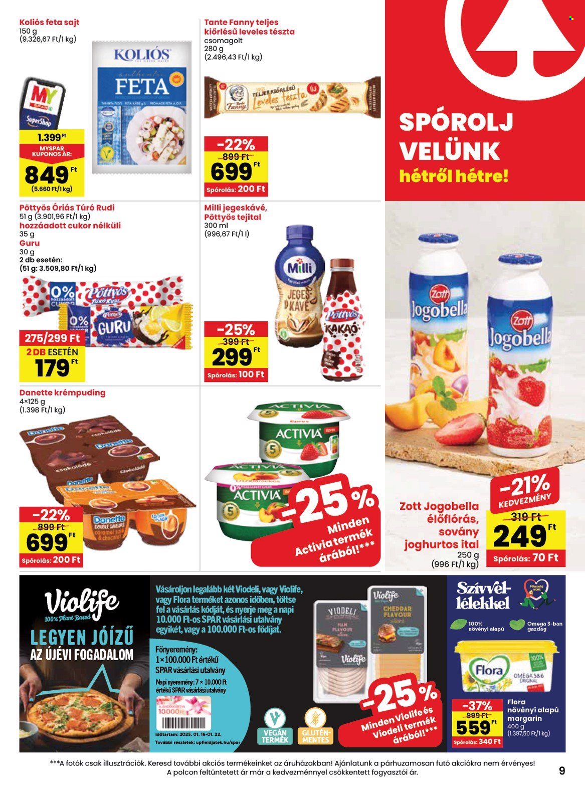 SPAR akciós újságok - 2025.01.16 - 2025.01.22. Oldal 9