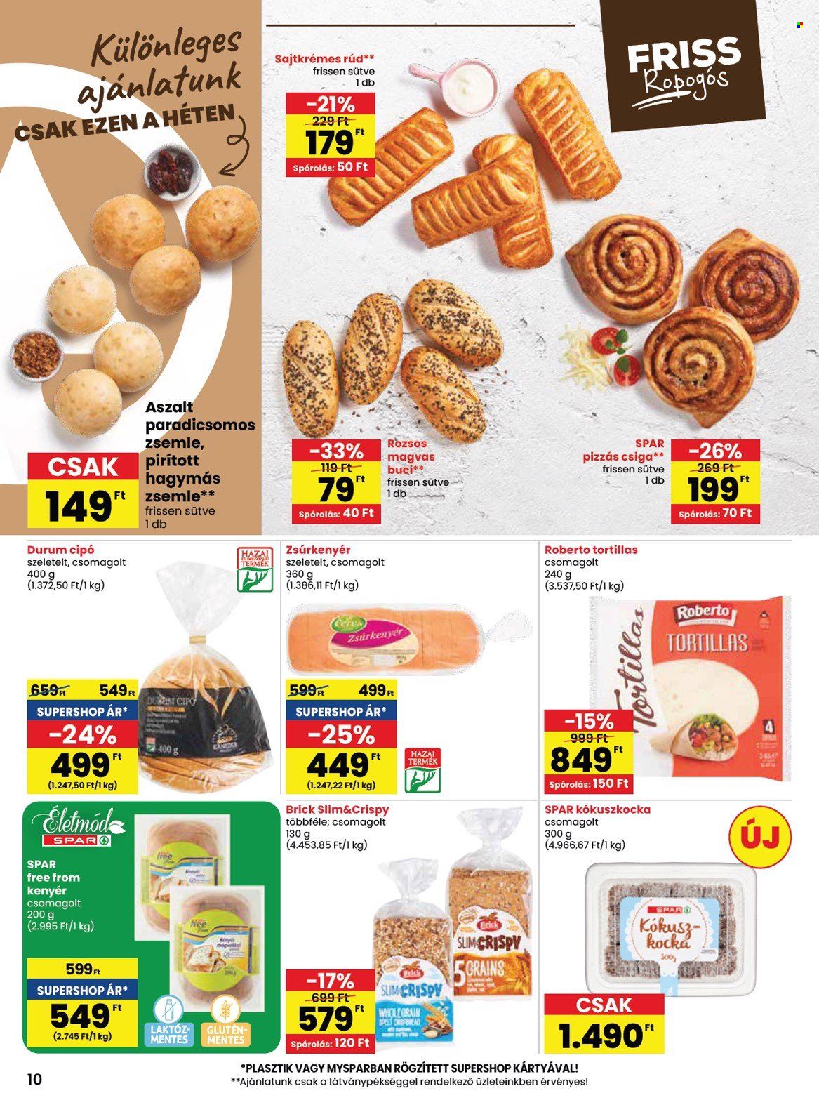 SPAR akciós újságok - 2025.01.16 - 2025.01.22. Oldal 10