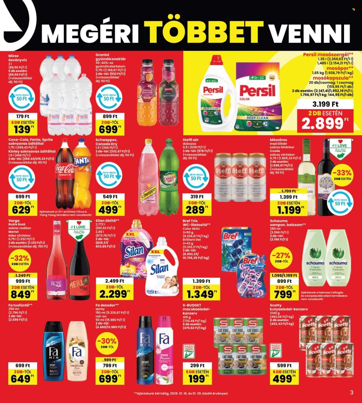 INTERSPAR akciós újságok - 2025.01.16 - 2025.01.22. Oldal 3