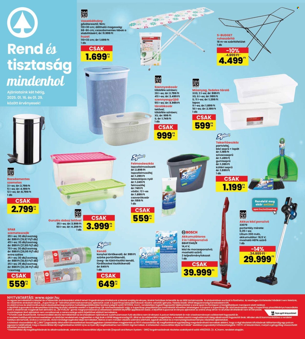 INTERSPAR akciós újságok - 2025.01.16 - 2025.01.22. Oldal 18