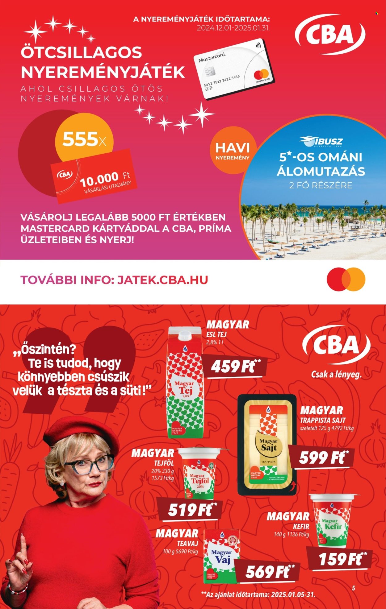 CBA akciós újságok - 2025.01.16 - 2025.01.22. Oldal 5