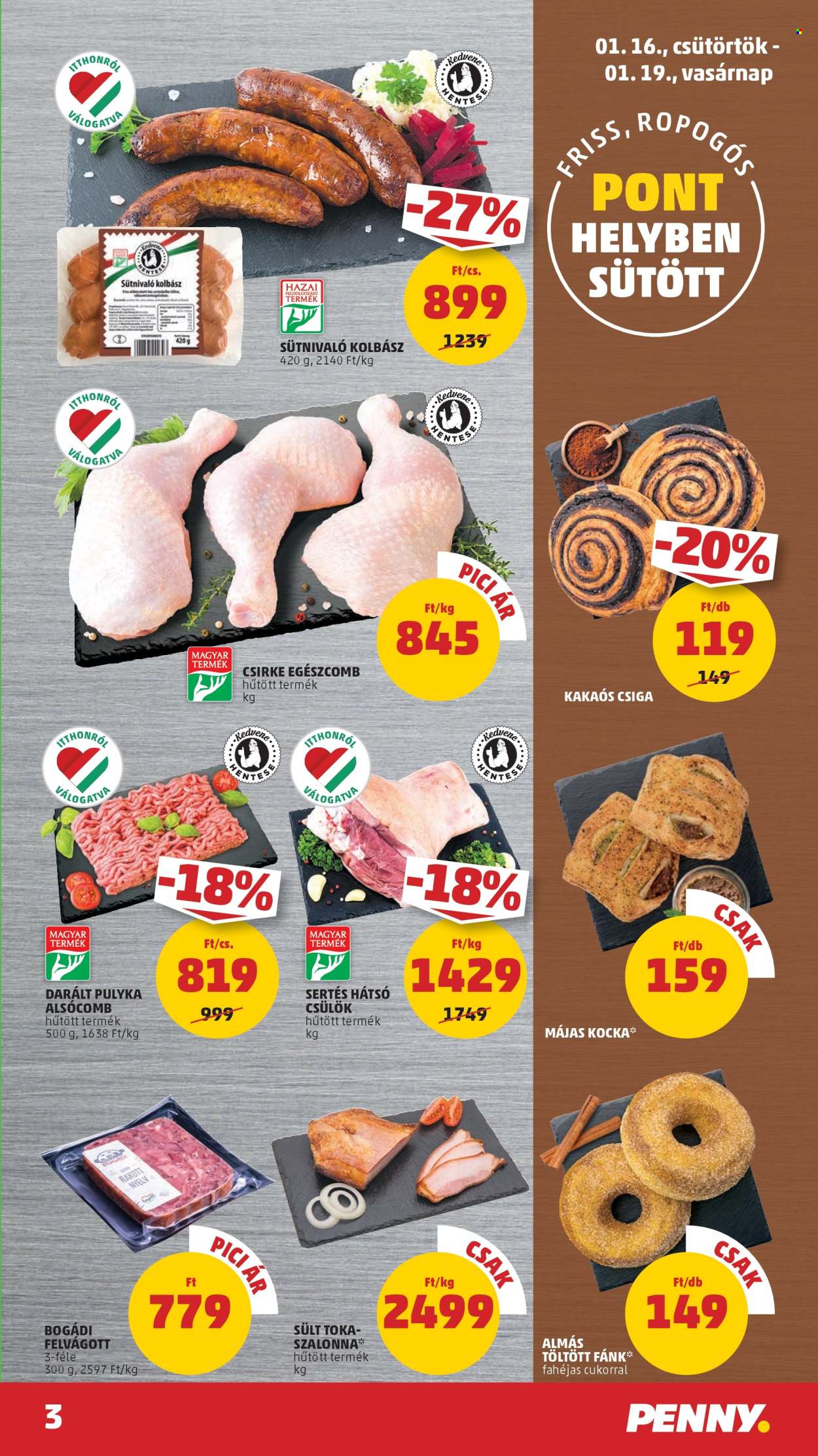 Penny Market akciós újságok - 2025.01.16 - 2025.01.22. Oldal 3