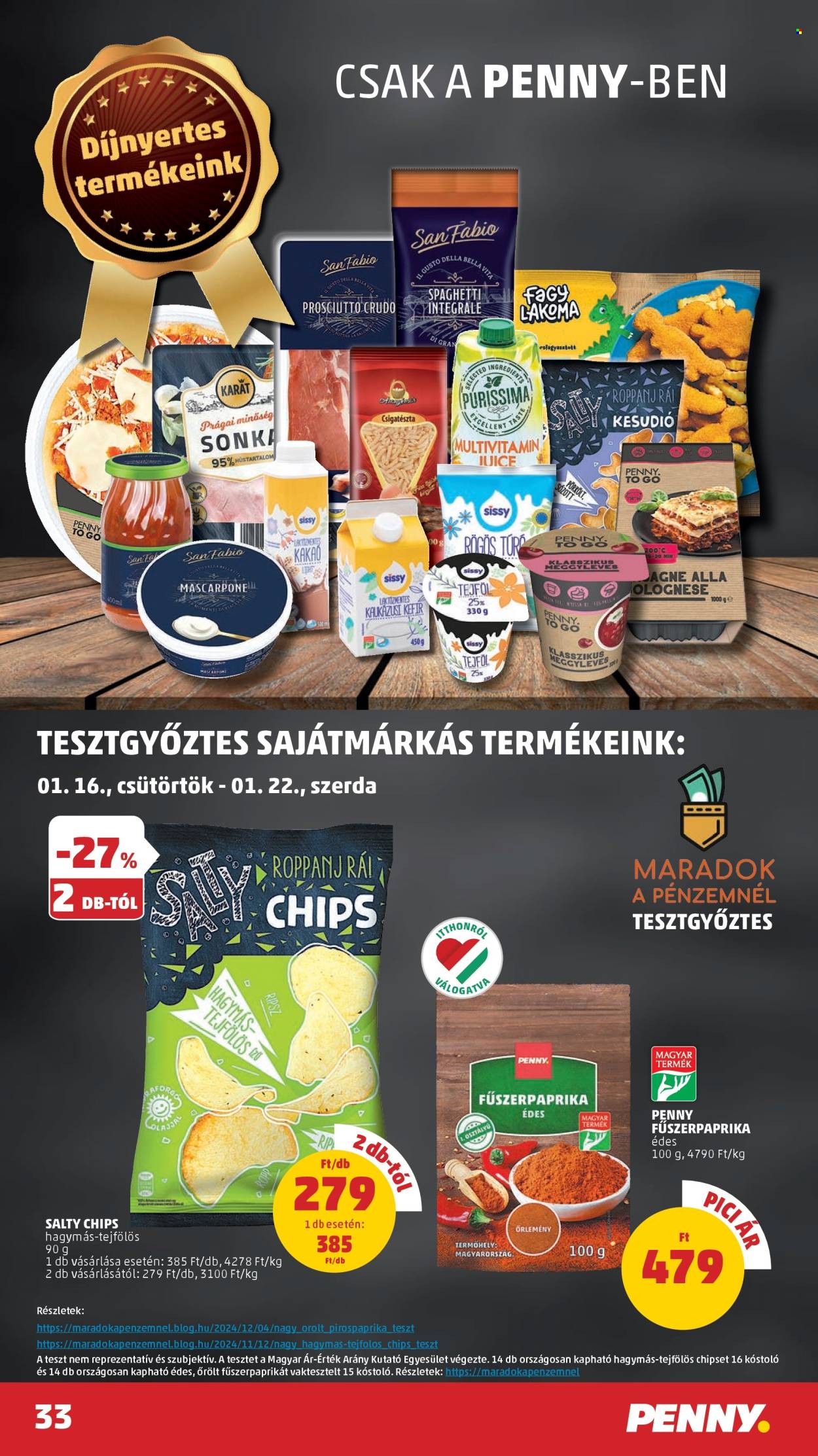Penny Market akciós újságok - 2025.01.16 - 2025.01.22. Oldal 37