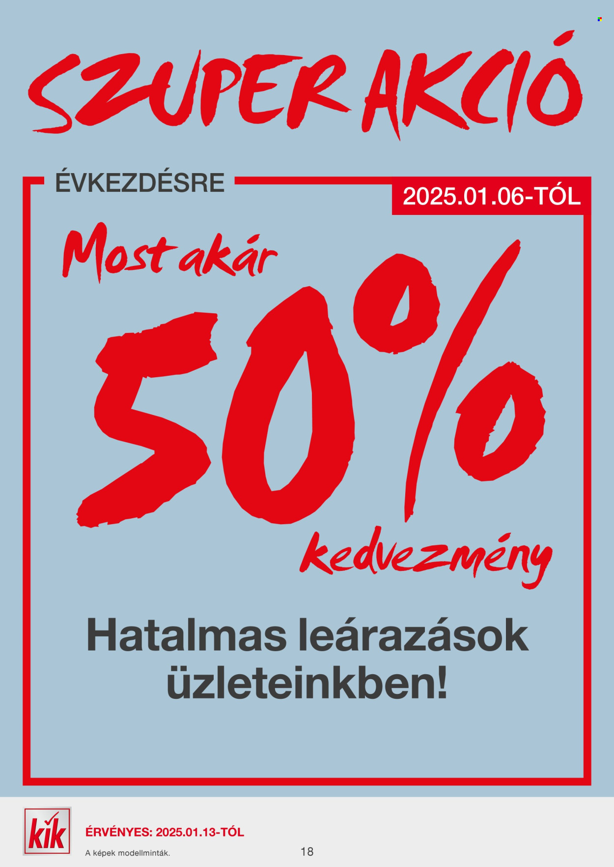 Kik akciós újságok. Oldal 18
