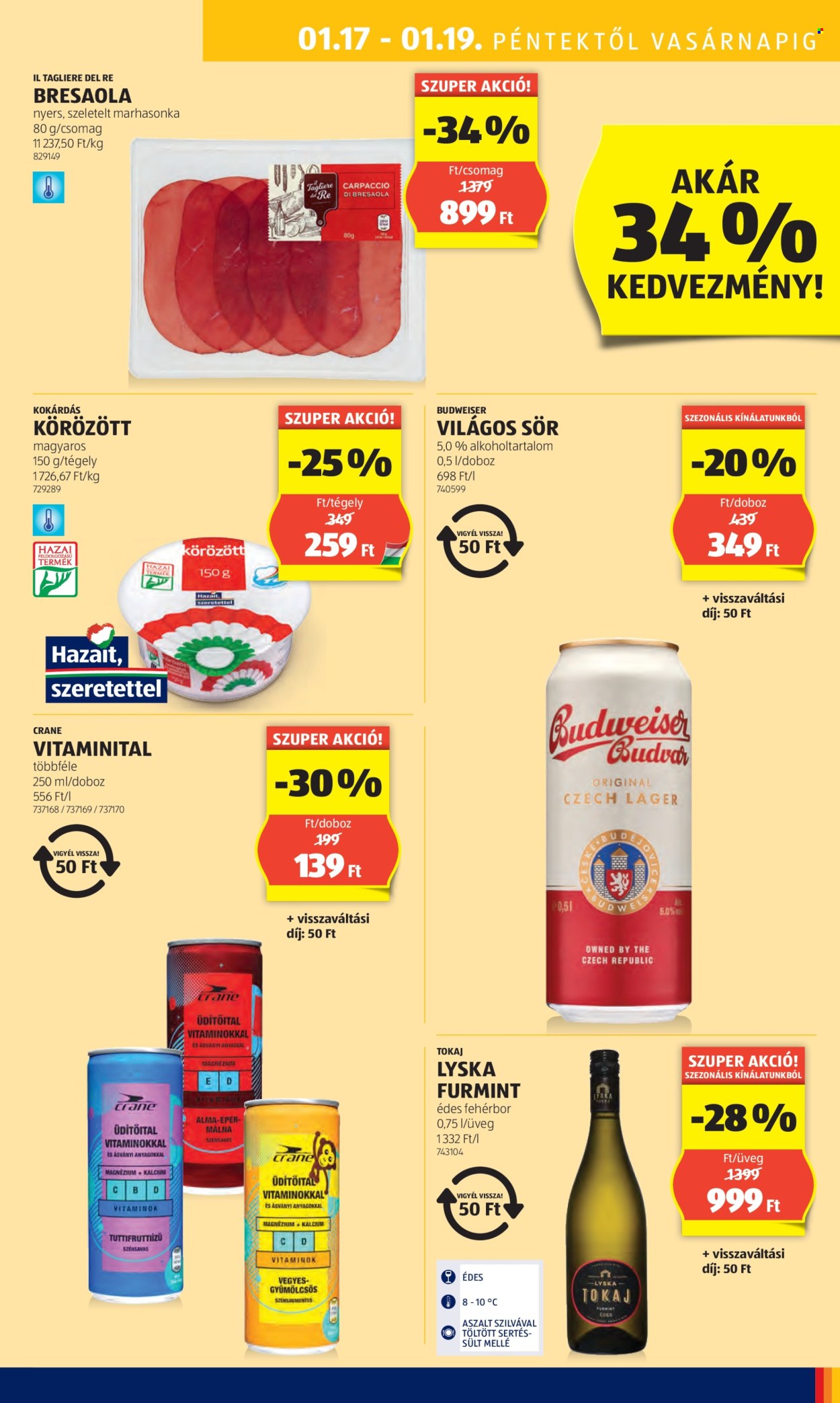 Aldi akciós újságok - 2025.01.16 - 2025.01.22. Oldal 51
