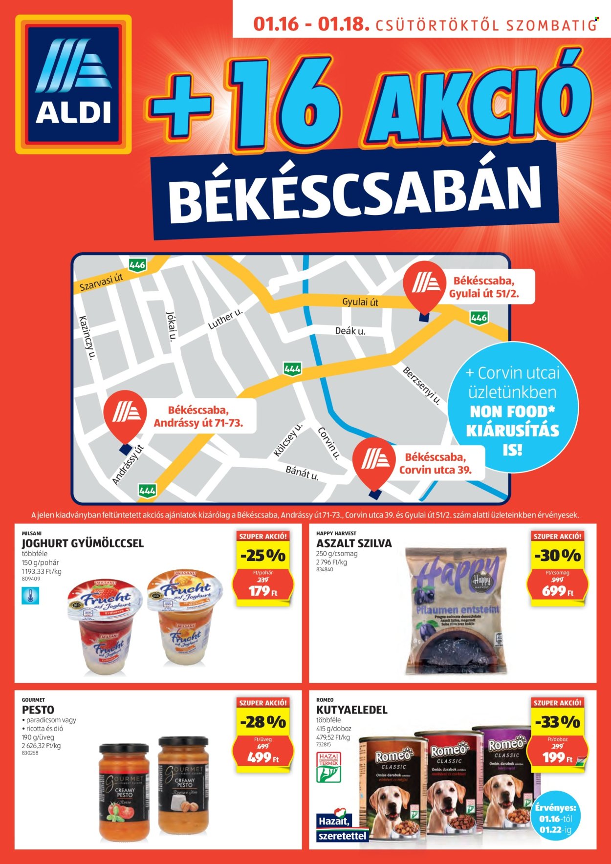 Aldi akciós újságok - 2025.01.16 - 2025.01.18. Oldal 1