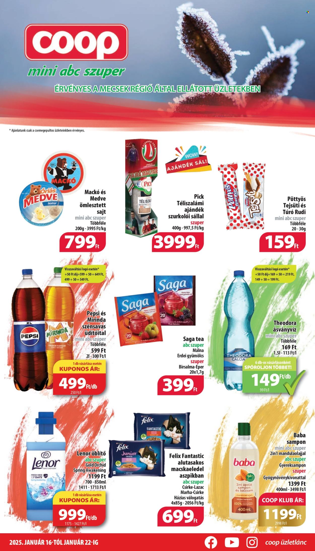 Coop akciós újságok - 2025.01.16 - 2025.01.22. Oldal 1