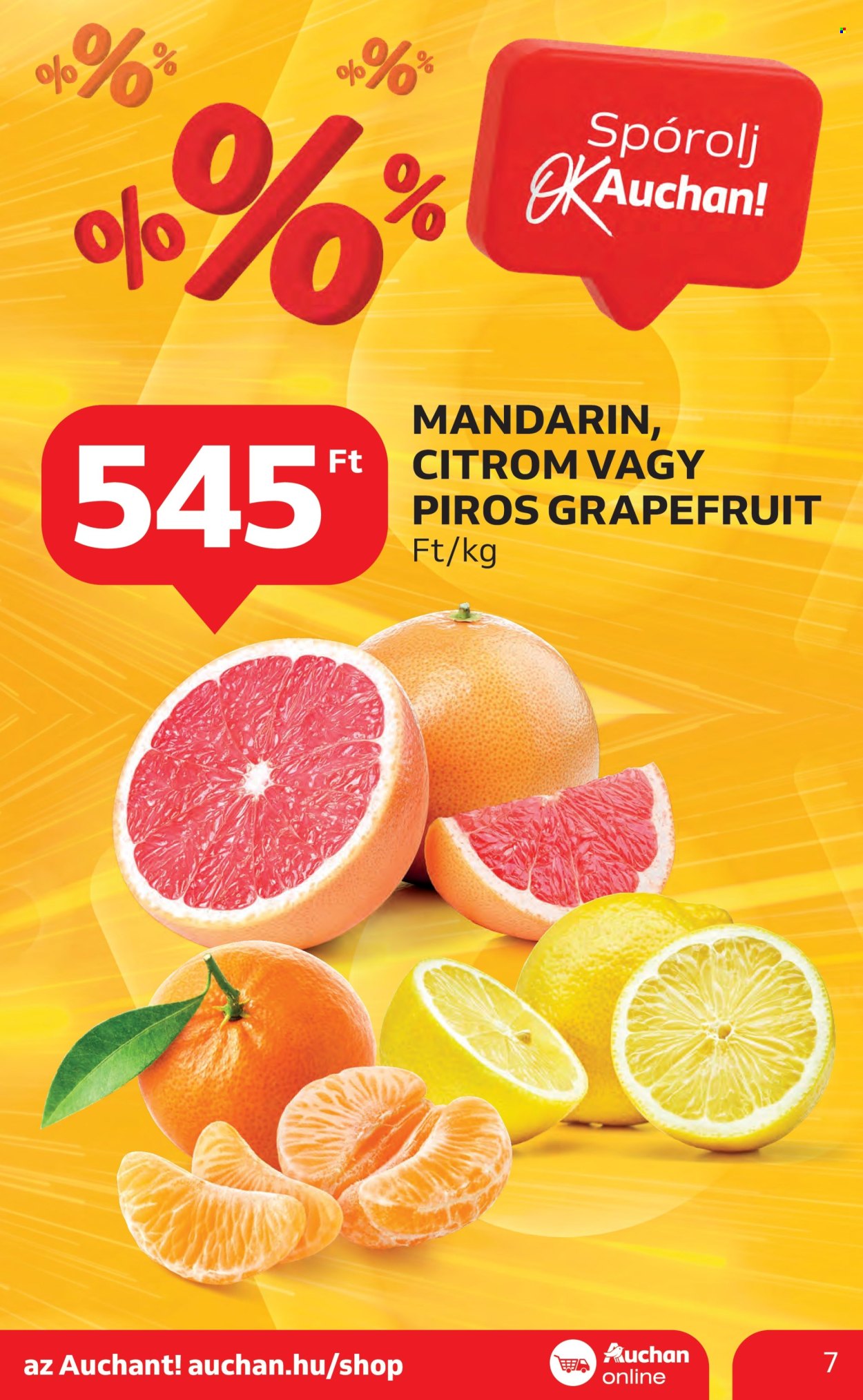 Auchan akciós újságok - 2025.01.16 - 2025.01.22. Oldal 7