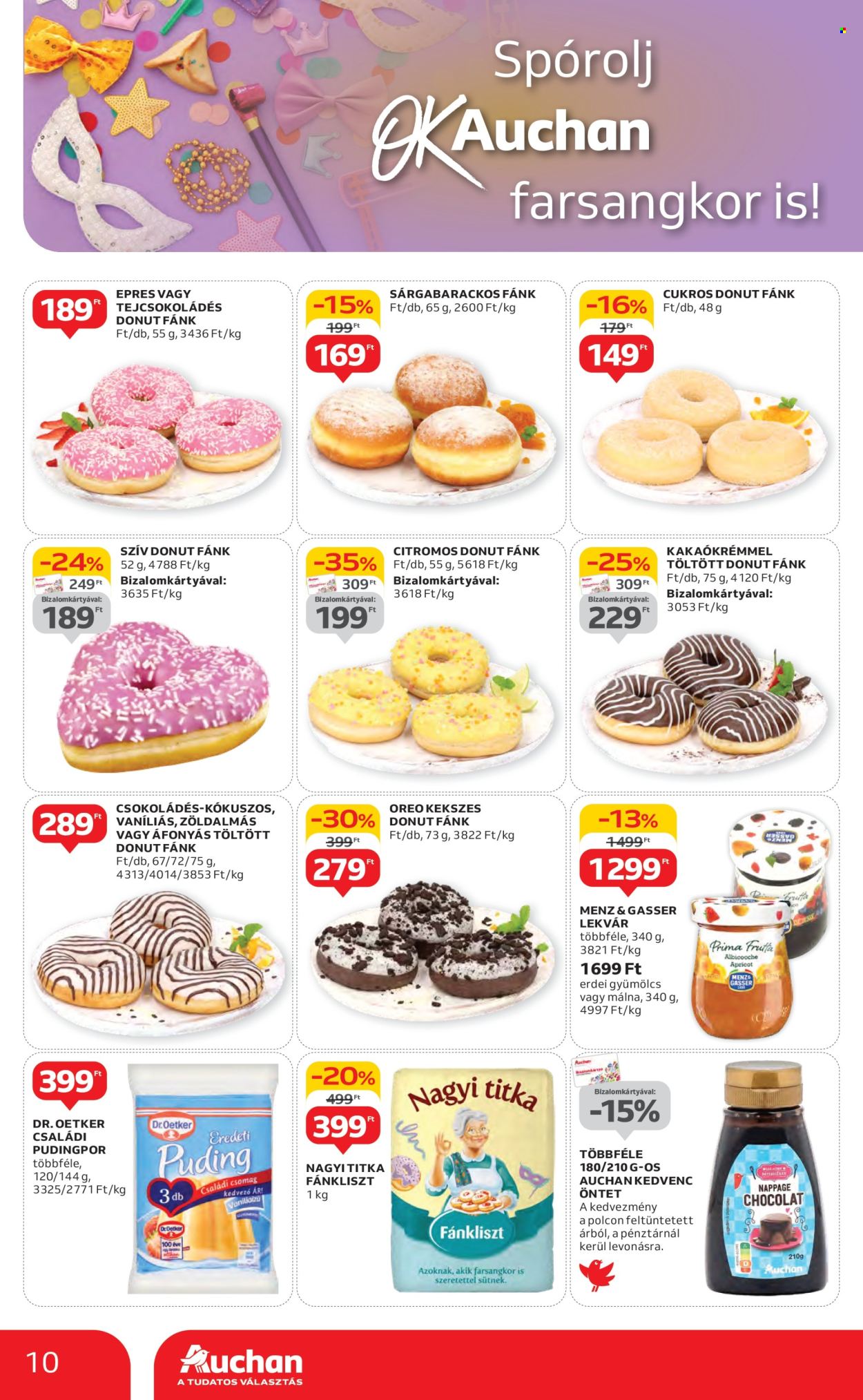Auchan akciós újságok - 2025.01.16 - 2025.01.22. Oldal 10