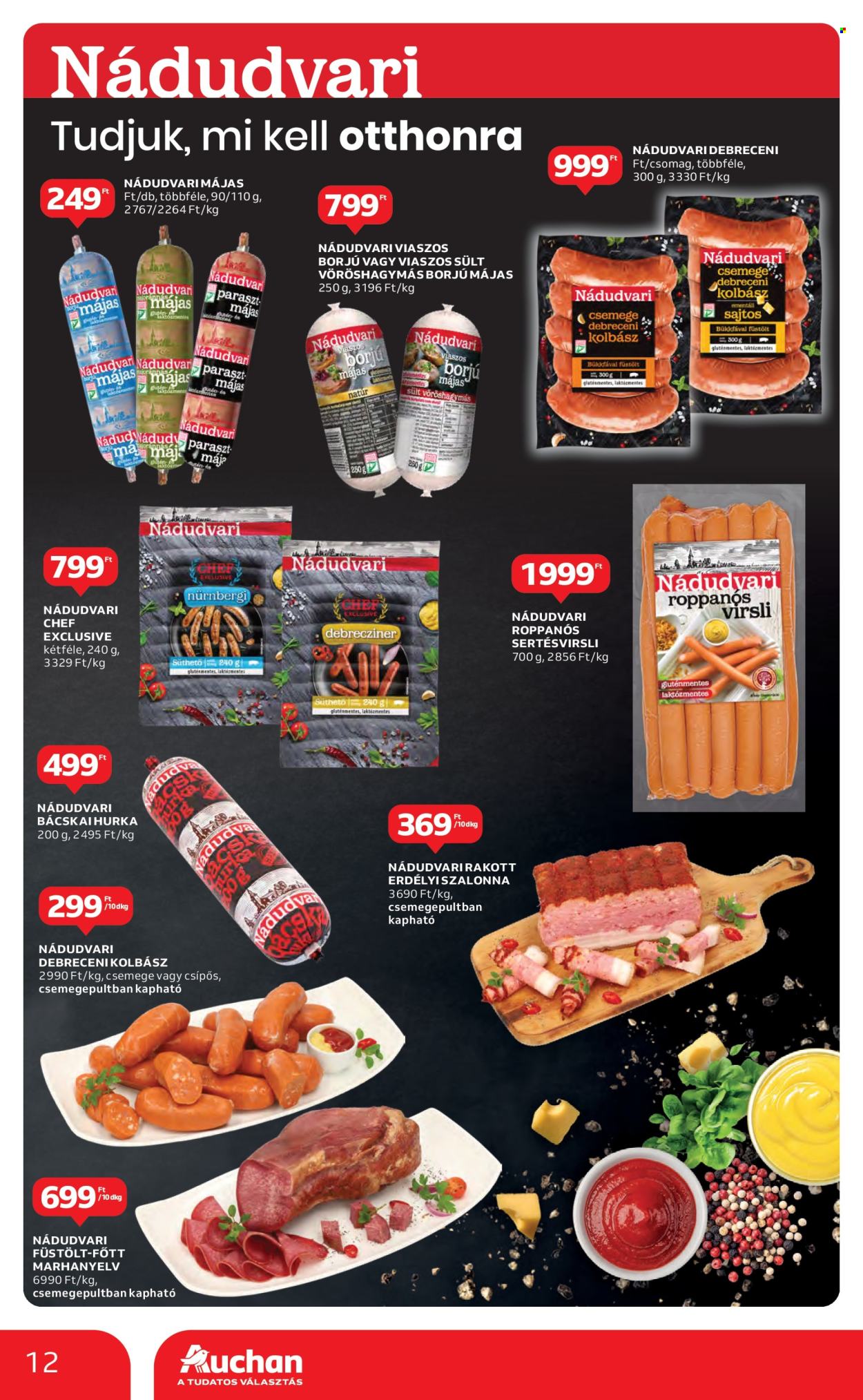 Auchan akciós újságok - 2025.01.16 - 2025.01.22. Oldal 12
