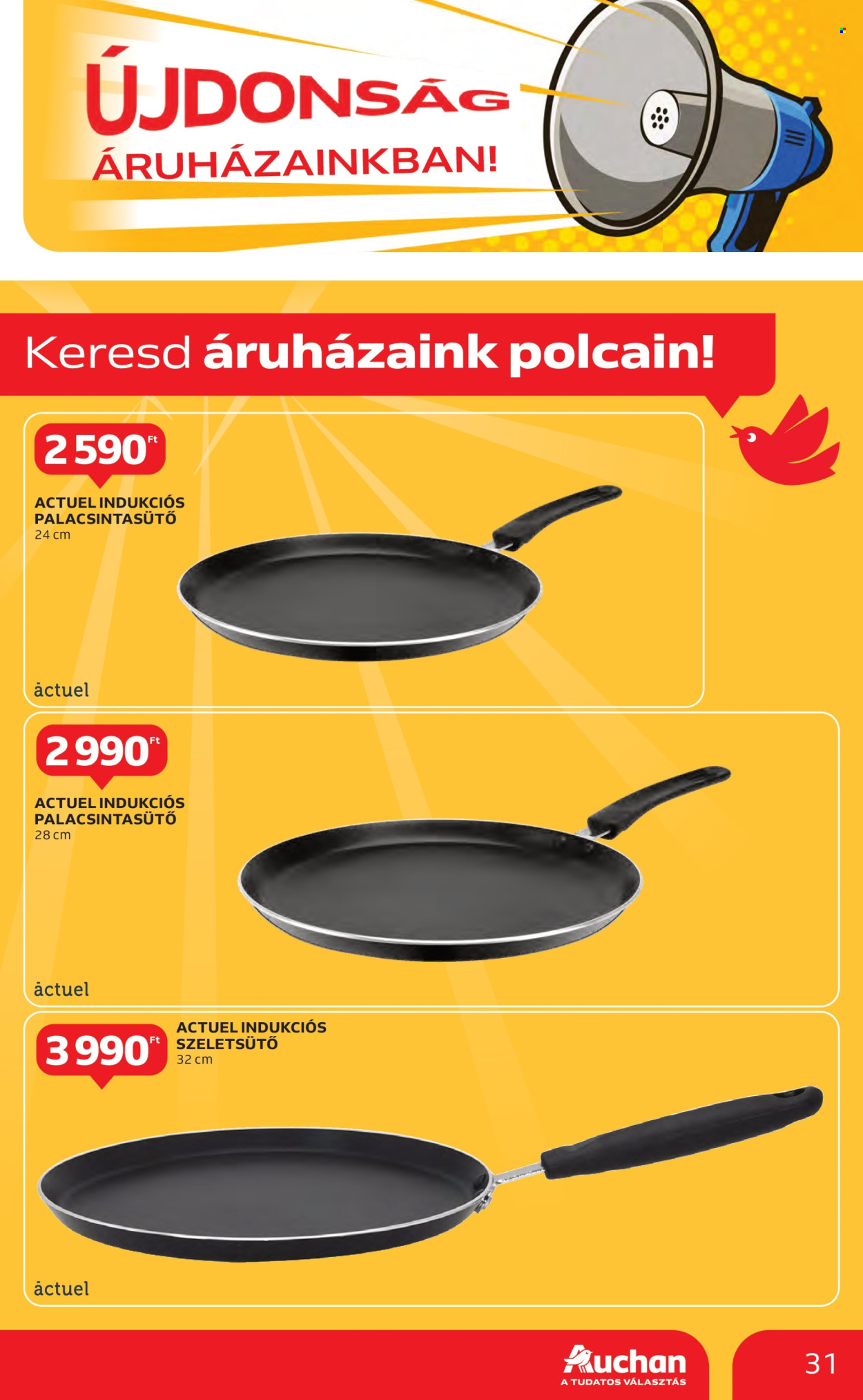 Auchan akciós újságok - 2025.01.16 - 2025.01.22. Oldal 31