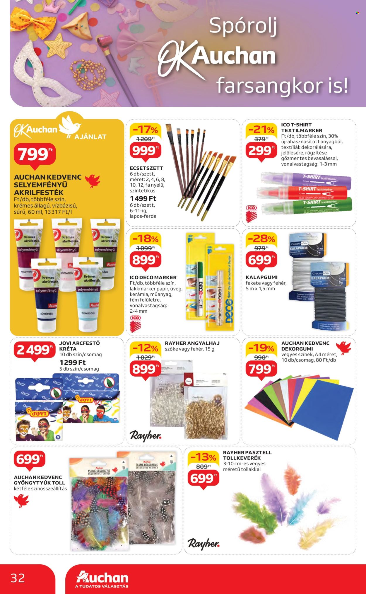 Auchan akciós újságok - 2025.01.16 - 2025.01.22. Oldal 32