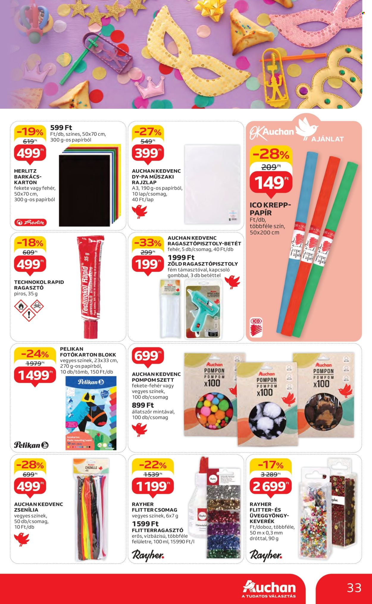 Auchan akciós újságok - 2025.01.16 - 2025.01.22. Oldal 33