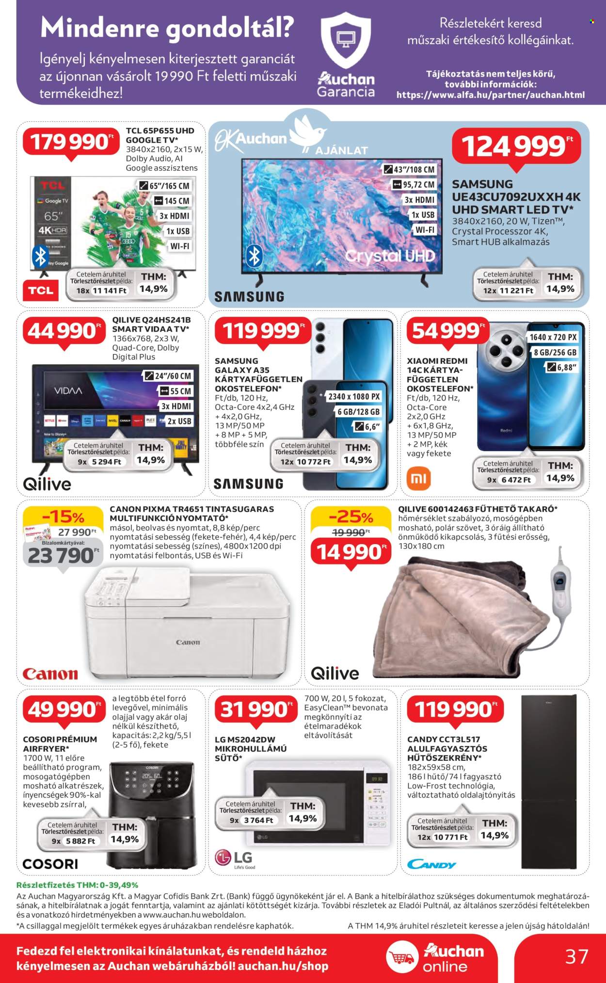 Auchan akciós újságok - 2025.01.16 - 2025.01.22. Oldal 37