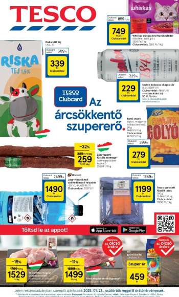 Újság TESCO - 2025.01.23 - 2025.01.29.
