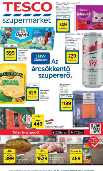 Újság TESCO - 2025.01.23 - 2025.01.29.