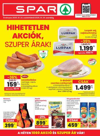 Újság SPAR - 2025.01.23 - 2025.01.29.