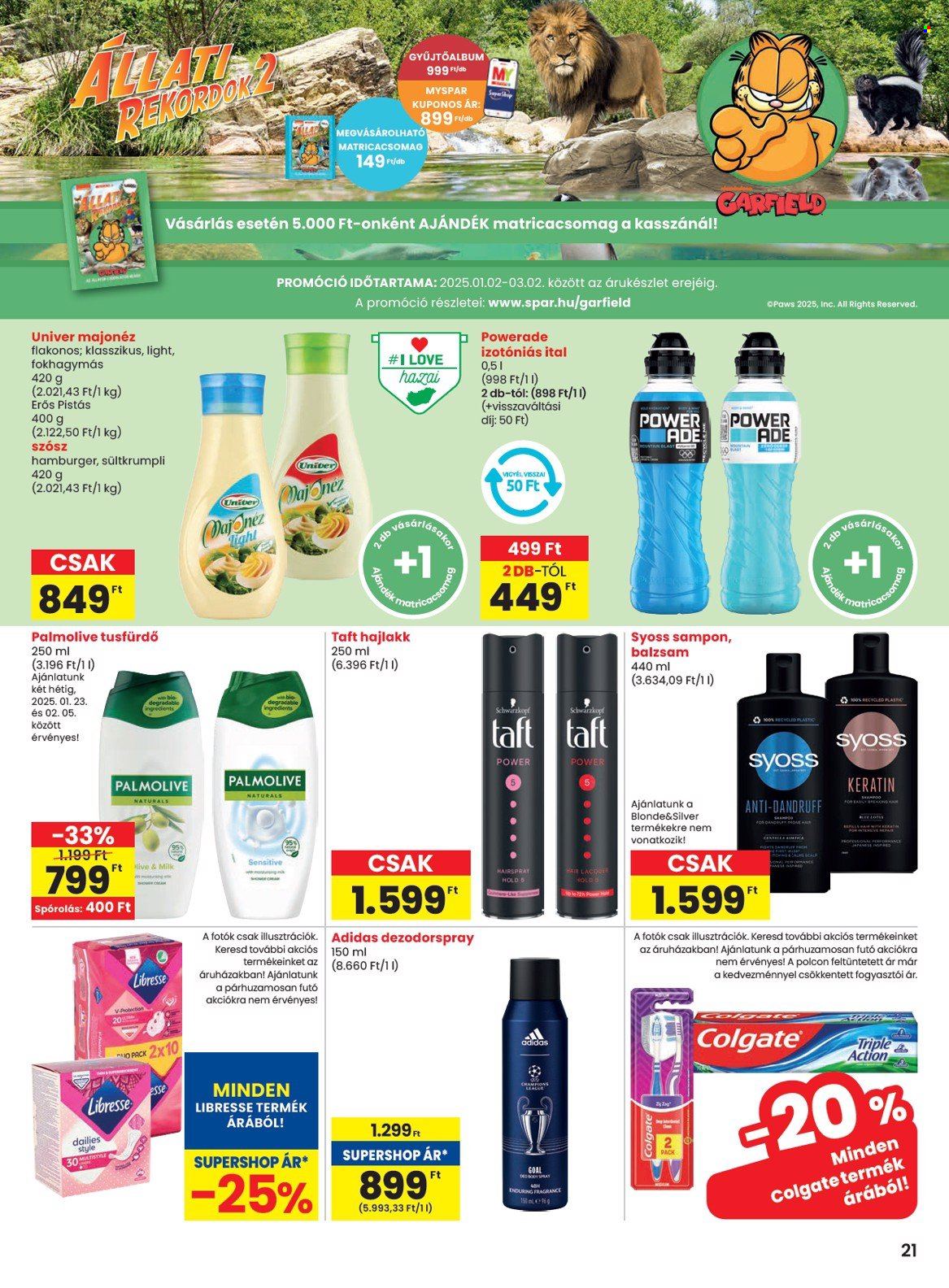 SPAR akciós újságok - 2025.01.23 - 2025.01.29. Oldal 21