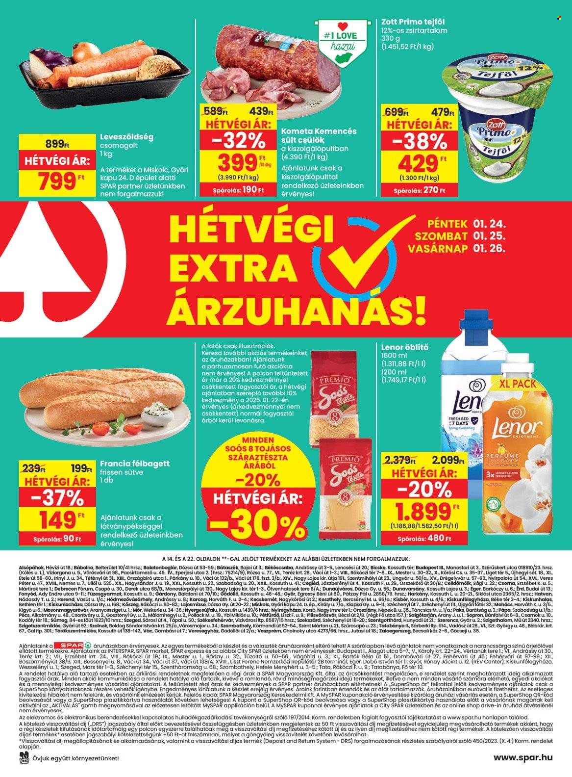 SPAR akciós újságok - 2025.01.23 - 2025.01.29. Oldal 24