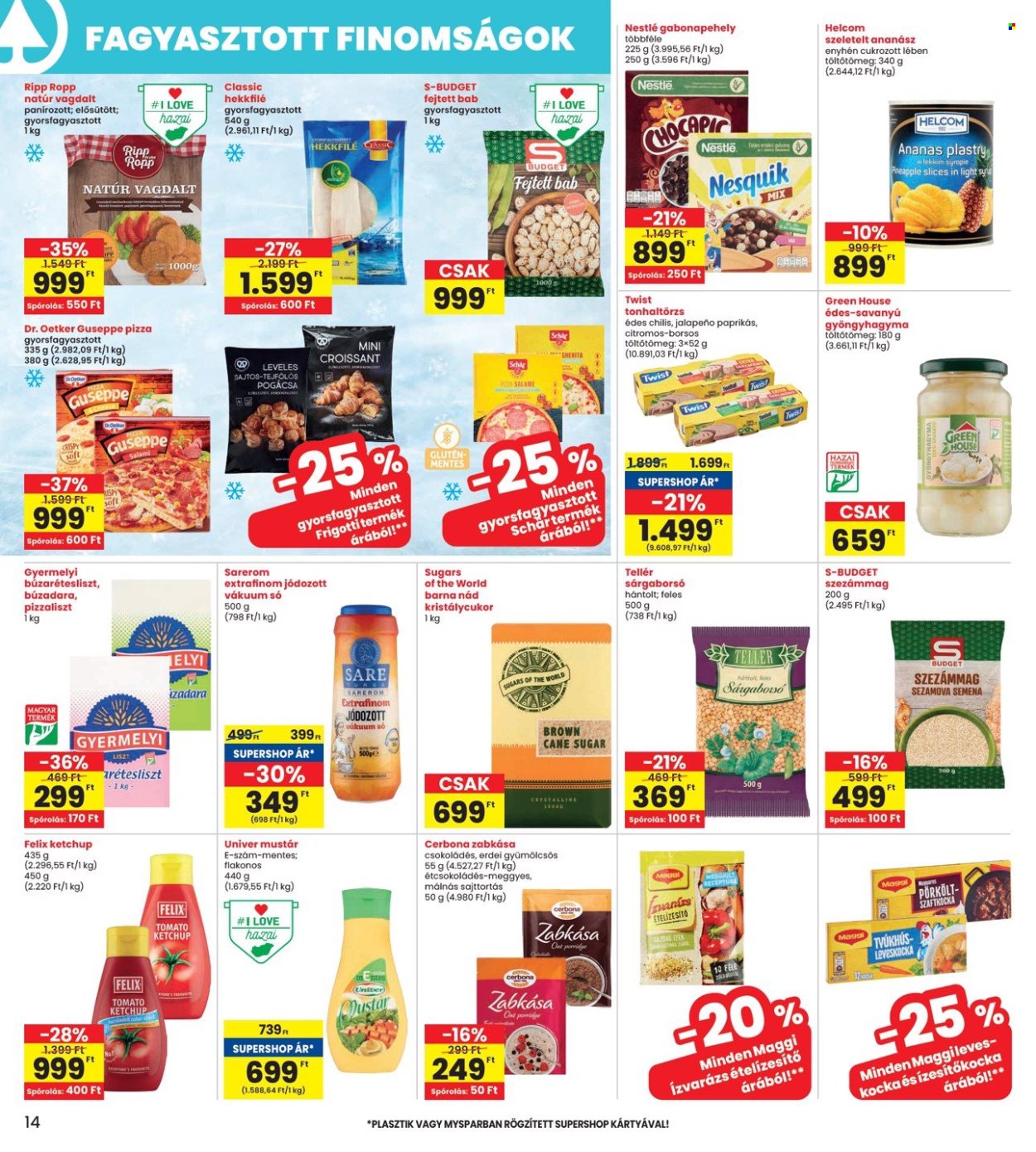 INTERSPAR akciós újságok - 2025.01.23 - 2025.01.29. Oldal 14