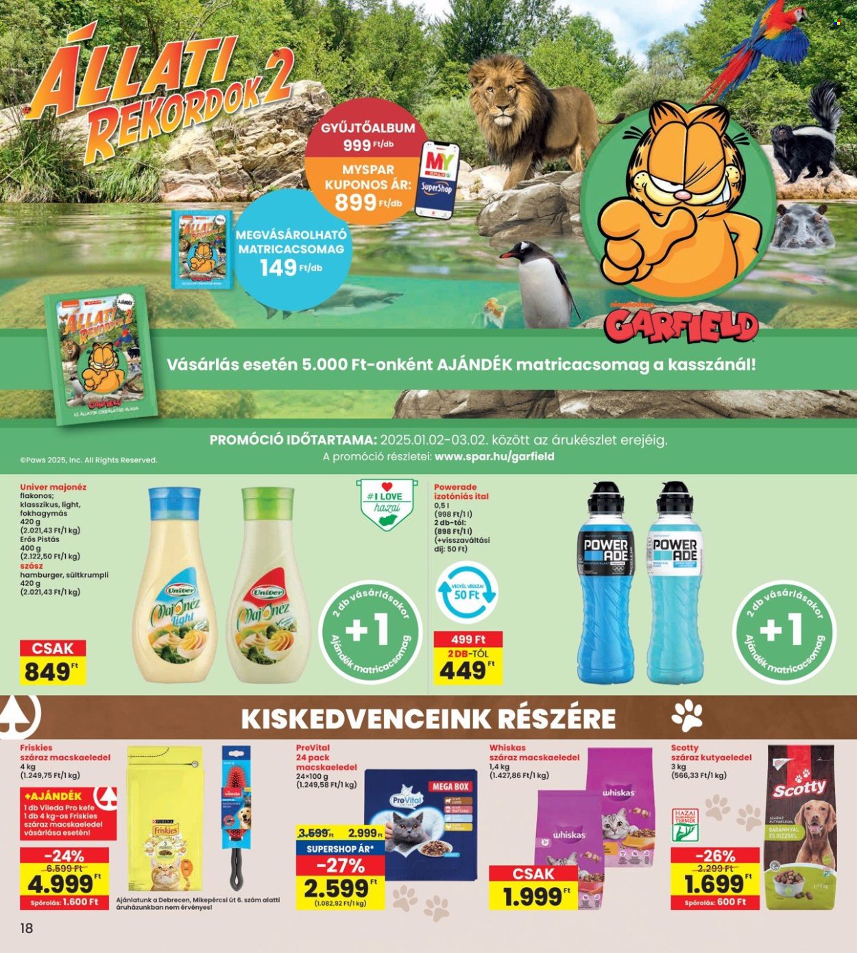 INTERSPAR akciós újságok - 2025.01.23 - 2025.01.29. Oldal 18