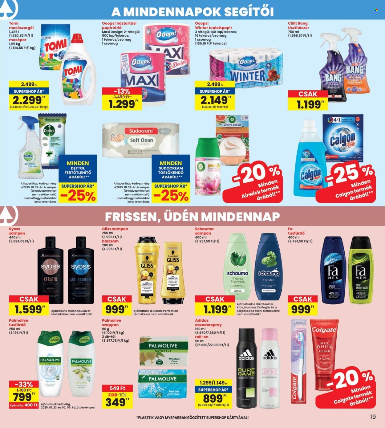 INTERSPAR akciós újságok - 2025.01.23 - 2025.01.29. Oldal 19