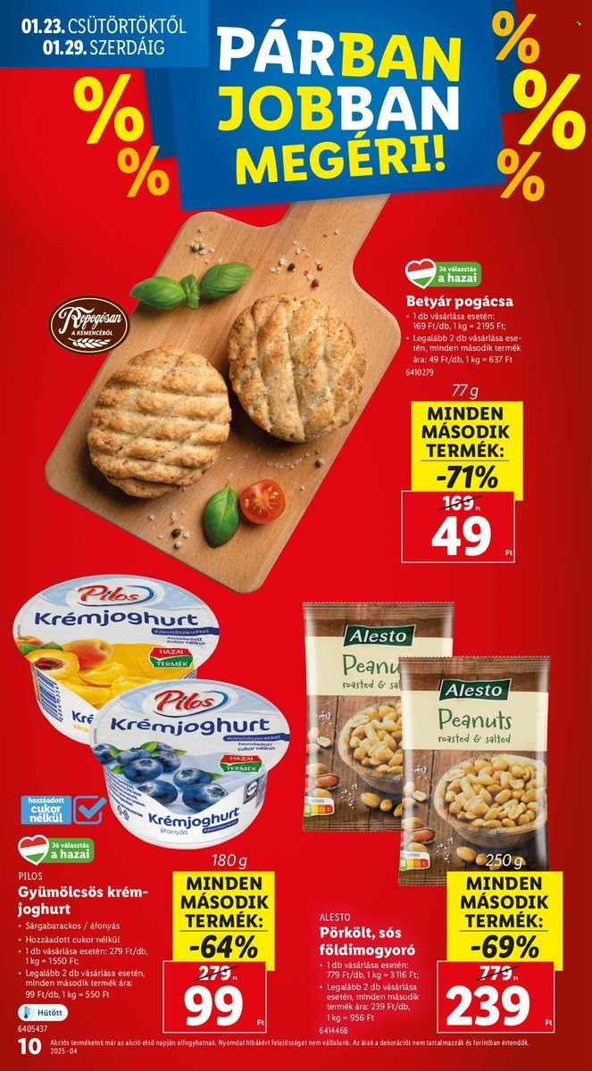 Lidl akciós újságok - 2025.01.23 - 2025.01.29. Oldal 10