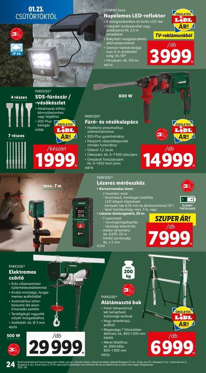 Lidl akciós újságok - 2025.01.23 - 2025.01.29. Oldal 24
