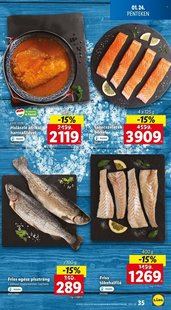 Lidl akciós újságok - 2025.01.23 - 2025.01.29. Oldal 35