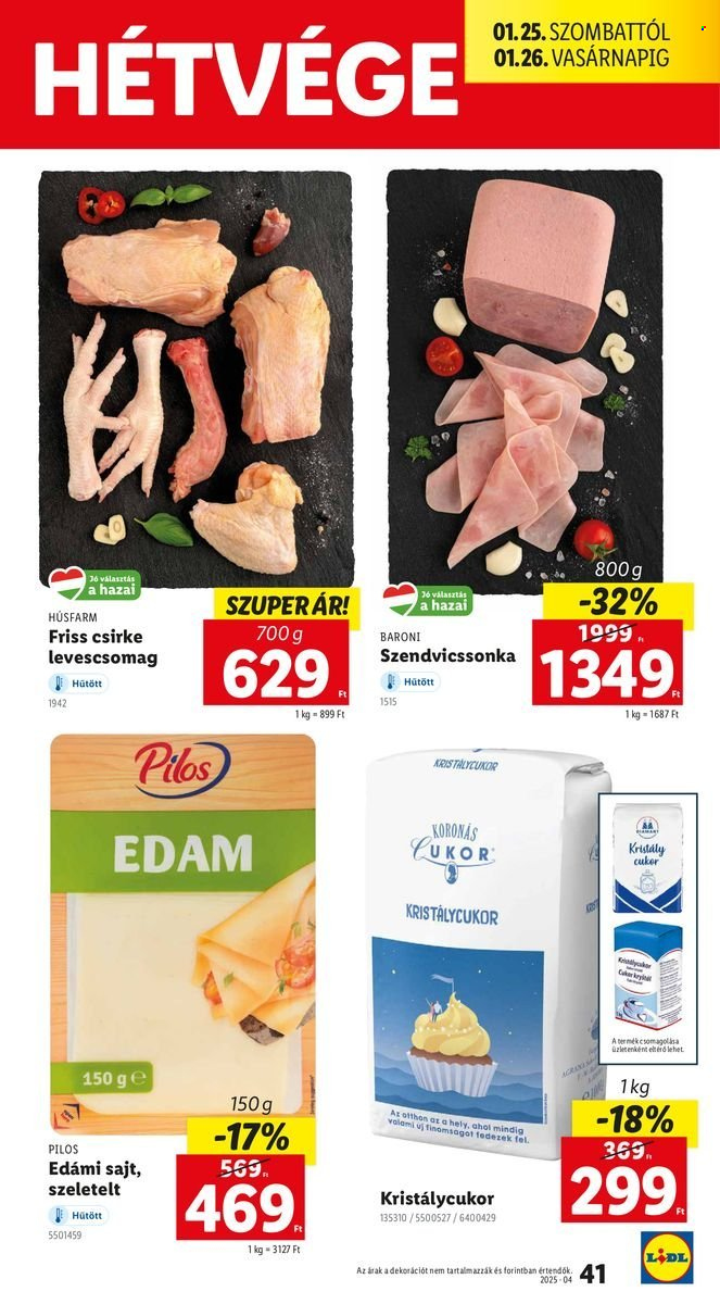 Lidl akciós újságok - 2025.01.23 - 2025.01.29. Oldal 41