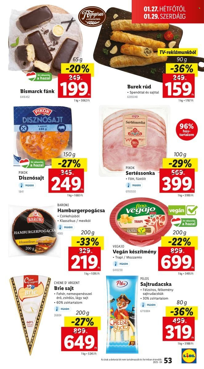 Lidl akciós újságok - 2025.01.23 - 2025.01.29. Oldal 53