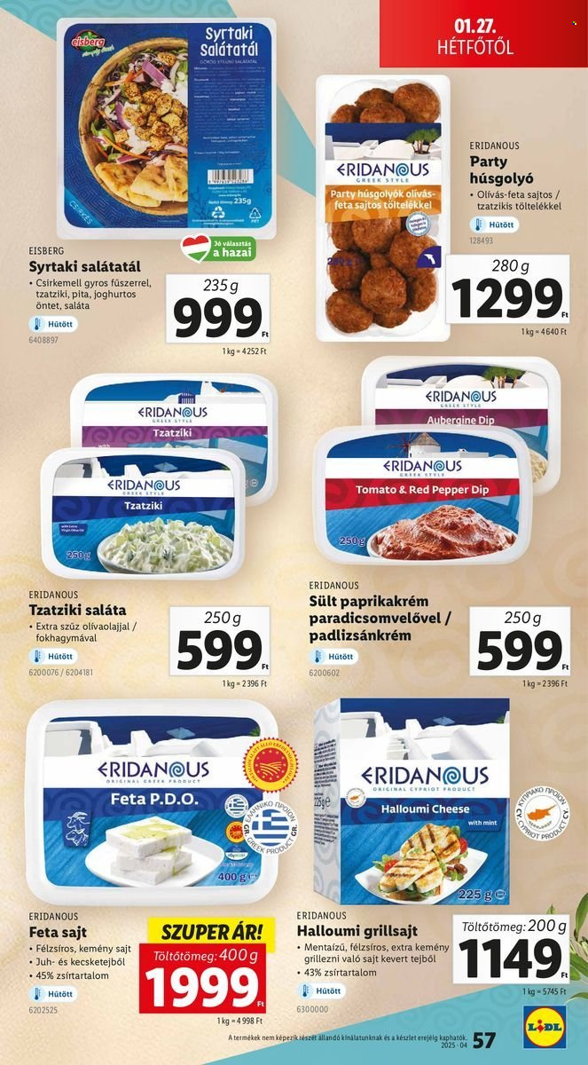 Lidl akciós újságok - 2025.01.23 - 2025.01.29. Oldal 57