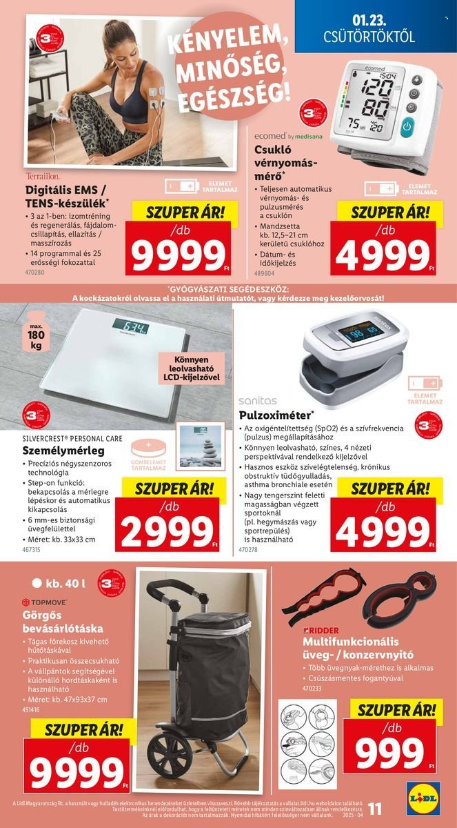 Lidl akciós újságok - 2025.01.23 - 2025.01.29. Oldal 11