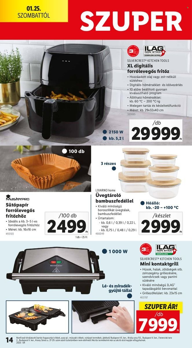 Lidl akciós újságok - 2025.01.23 - 2025.01.29. Oldal 14